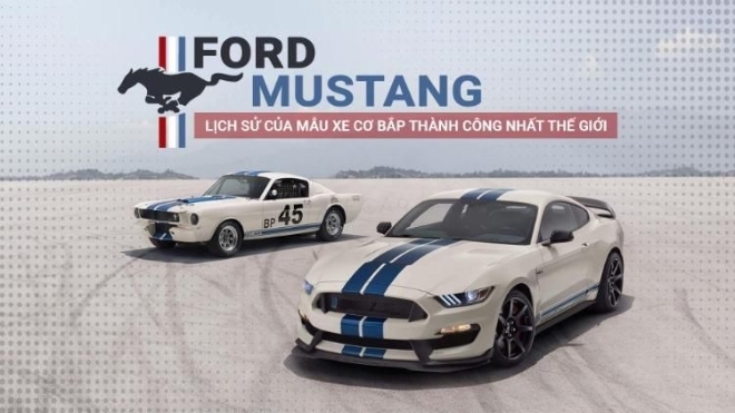 Ford Mustang: Lịch sử của mẫu xe cơ bắp thành công nhất thế giới