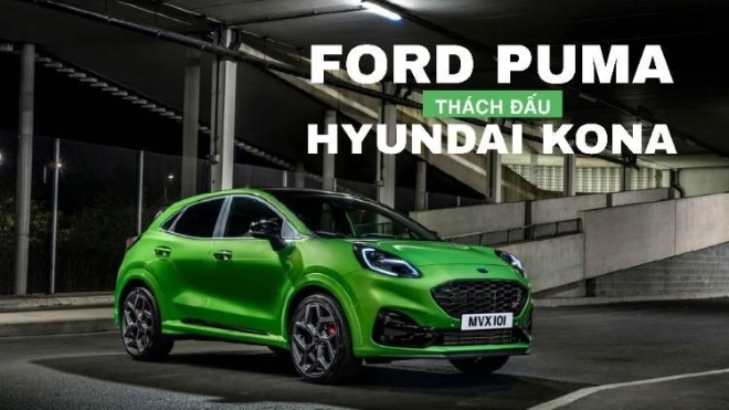 Ford Puma ra mắt phiên bản hiệu suất cao ST, thách đấu Hyundai Kona