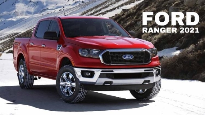 Ford Ranger 2021 lộ diện với nhiều chi tiết được thay đổi