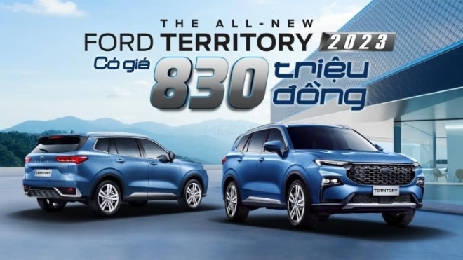 Ford Territory 2023 bất ngờ lộ giá từ 830 triệu đồng tại Việt Nam, cao hơn hẳn mức giá dự đoán