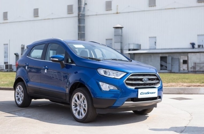 Giá lăn bánh 5 phiên bản Ford EcoSport 2018 lắp ráp trong nước