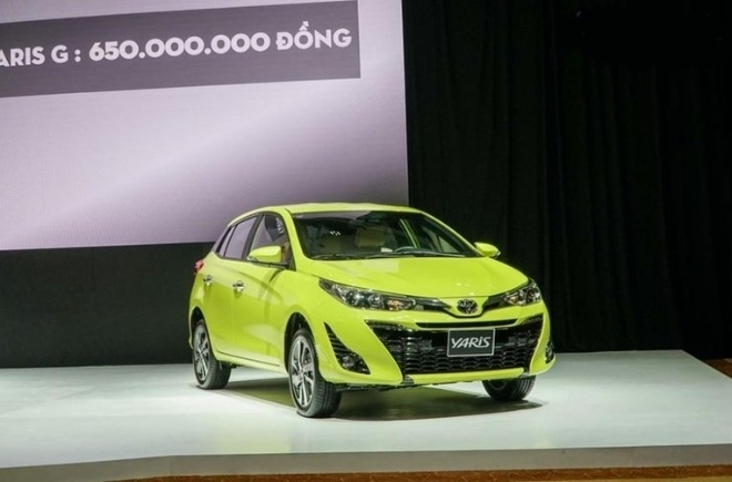 Giá lăn bánh Toyota Yaris 2018 mới nhất vừa bán ra tại Việt Nam