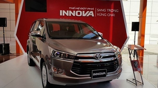Giá lăn bánh xe Toyota Innova 2019 bản nâng cấp mới nhất