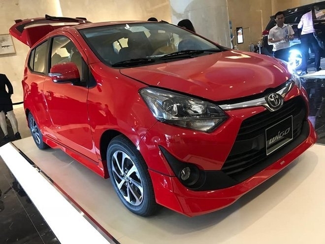 Giá phụ kiện chính hãng của Toyota Wigo