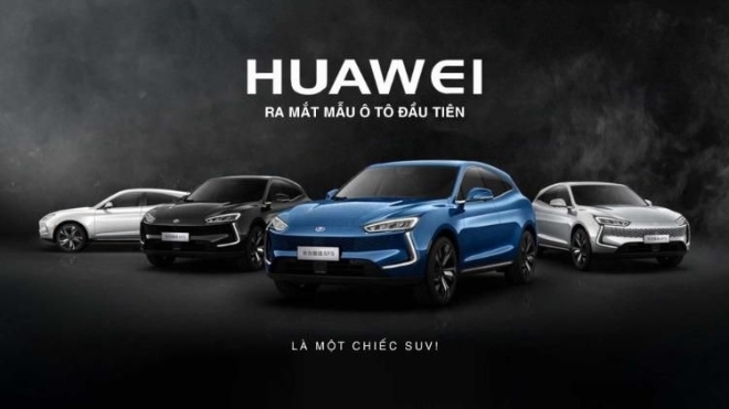 Hãng điện thoại Huawei ra mắt mẫu ô tô đầu tiên: Là một chiếc SUV!