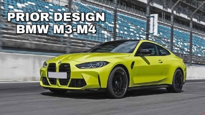 Hãng độ Prior Design thiết kế lưới tản nhiệt mới cho BMW M3 và M4