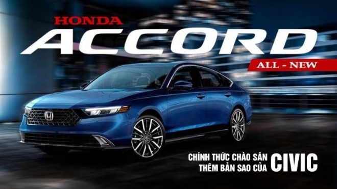 Honda Accord đời mới chính thức chào sân: Thêm bản sao của Civic
