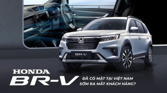 Honda BR-V đã có mặt tại Việt Nam, sớm ra mắt khách hàng?