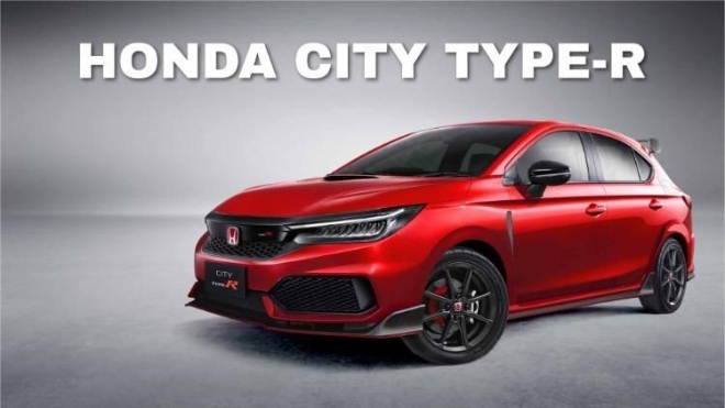 Honda City Type-R, đàn em của Civic Type-R chuẩn bị lộ diện