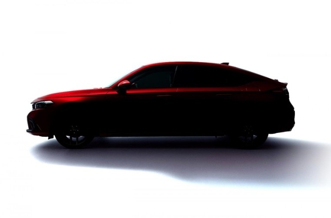 Honda Civic hatchback 2022 nhá hàng, sử dụng hộp số 6 cấp, ra mắt vào ngày 24/6