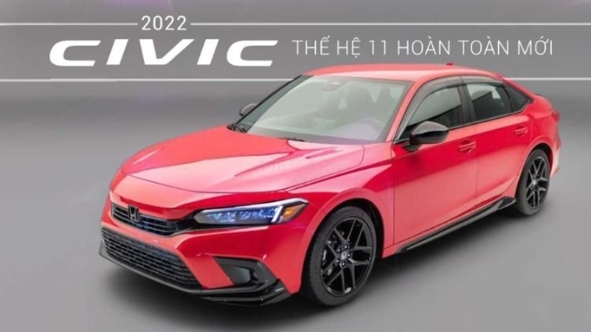 Honda Civic thế hệ 11 hoàn toàn mới ra mắt