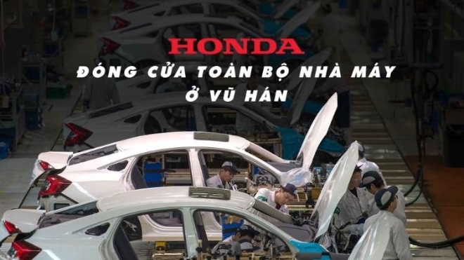 Honda đóng cửa toàn bộ nhà máy ở Vũ Hán