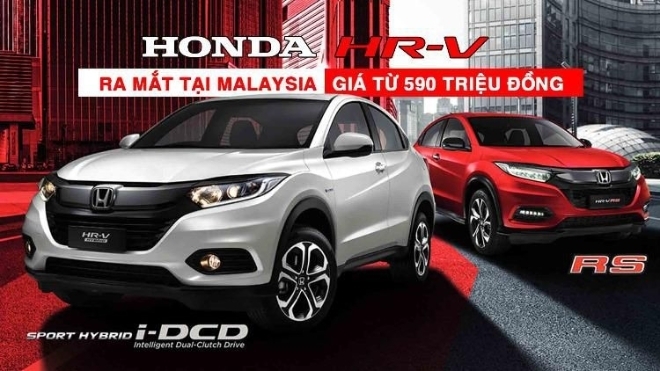 Honda HR-V ra mắt tại Malaysia, giá từ 590 triệu đồng