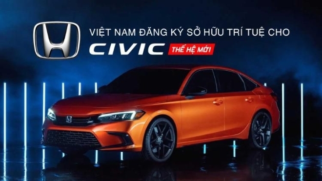Honda Việt Nam đăng ký sở hữu trí tuệ cho Civic thế hệ mới