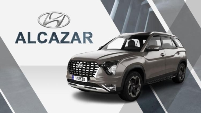 Hyundai Alcazar lộ diện: Đối thủ của Toyota Fortuner