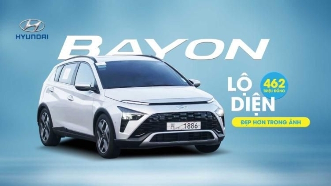 Hyundai Bayon lần đầu lộ diện ngoài đời thực: Đẹp hơn trong ảnh, giá quy đổi từ 462 triệu đồng