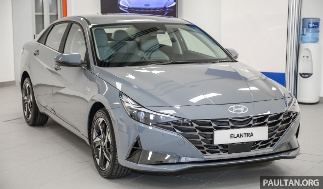 Hyundai Elantra 2021 ra mắt tại Malaysia, giá từ 39.115 USD