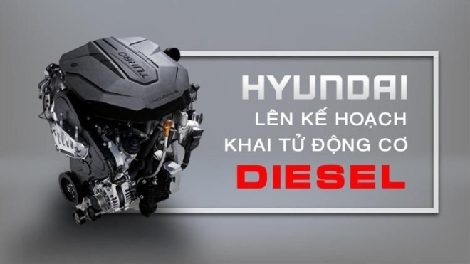 Hyundai lên kế hoạch khai tử động cơ diesel