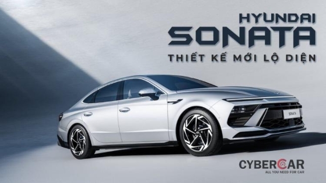 Hyundai Sonata thiết kế mới lộ diện