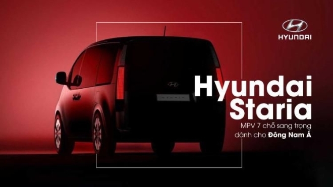 Hyundai Staria: MPV 7 chỗ sang trọng dành cho Đông Nam Á
