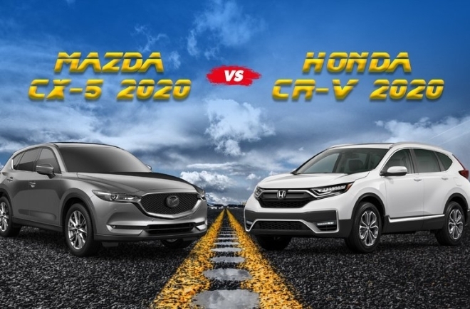 [Infographic] 'Cân đo' trang bị của Mazda CX-5 và Honda CR-V 2020