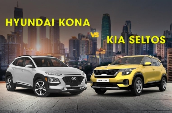 [Infographic] So sánh chênh lệch trang bị giữa Hyundai Kona và Kia Seltos 2020