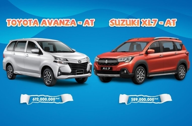 [Infographic] So sánh trang bị Suzuki XL7 và Toyota Avanza 2020