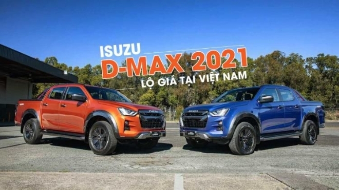Isuzu D-Max 2021 lộ giá tại Việt Nam: Bản cao cấp nhất có giá 850 triệu, thấp nhất phân khúc