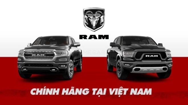 Kể từ Chủ nhật này, người đam mê bán tải cỡ lớn tại Việt Nam có thể mua được xe nhập chính hãng từ RAM
