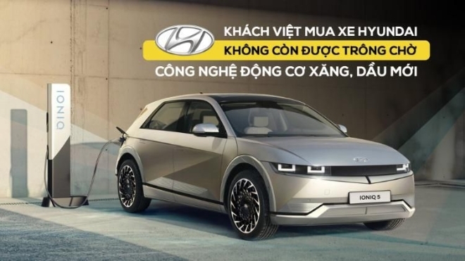 Khách Việt mua xe Hyundai không còn được trông chờ công nghệ động cơ xăng, dầu mới