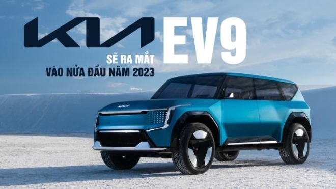 Kia EV9 sẽ ra mắt vào nửa đầu năm 2023 với hệ thống lái tự động cấp độ 3