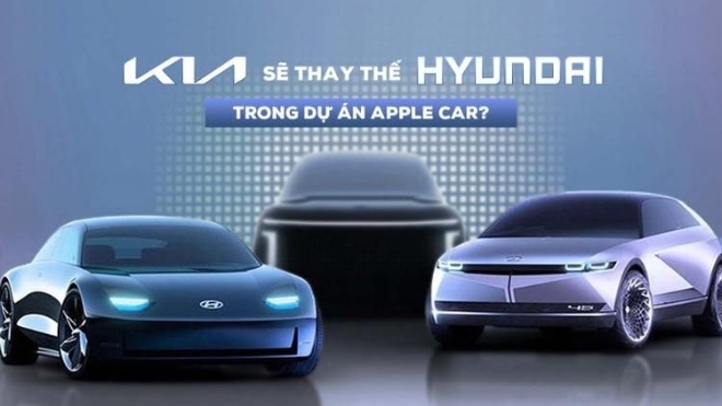 Kia sẽ thay thế Hyundai trong dự án Apple Car?