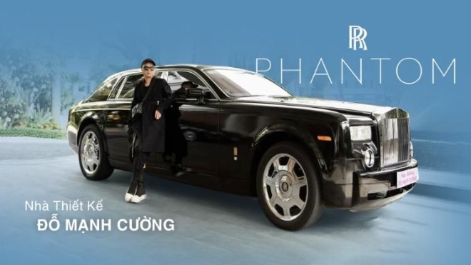 Kỷ niệm sinh nhật lần thứ 40, nhà thiết kế Đỗ Mạnh Cường tậu Rolls-Royce Phantom