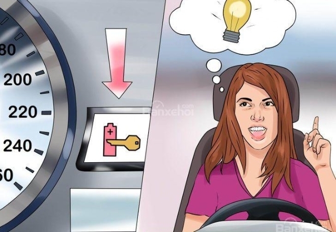 Làm gì khi đèn cảnh báo pin trong xe sáng lên