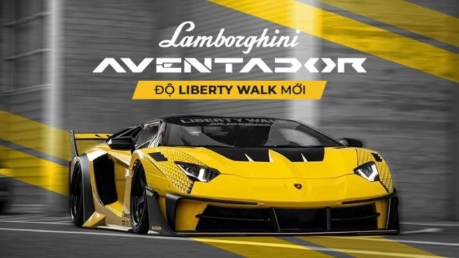 Lamborghini Aventador độ Liberty Walk mới đáng tham khảo cho đại gia Việt rủng rỉnh hầu bao