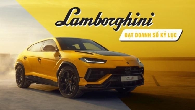 Lamborghini đạt doanh số kỷ lục