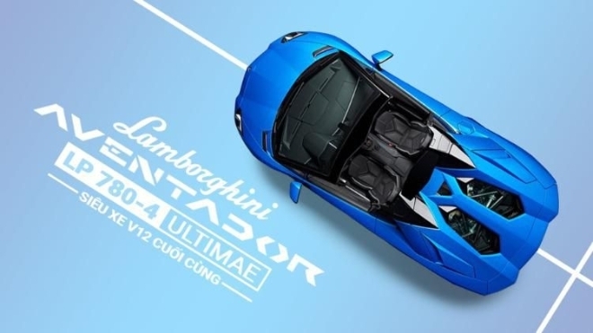 Lamborghini hé lộ Aventador LP 780-4 Ultimae, siêu xe V12 cuối cùng của Lamborghini