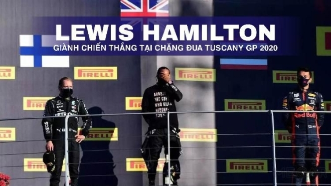 Lewis Hamilton giành chiến thắng tại chặng đua Tuscany GP 2020