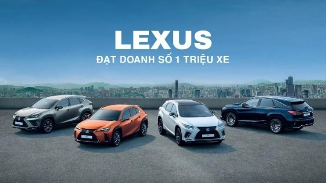 Lexus đạt doanh số 1 triệu xe tại châu Âu