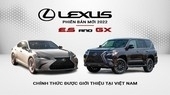 Lexus ES và GX phiên bản mới 2022 chính thức được giới thiệu tại Việt Nam