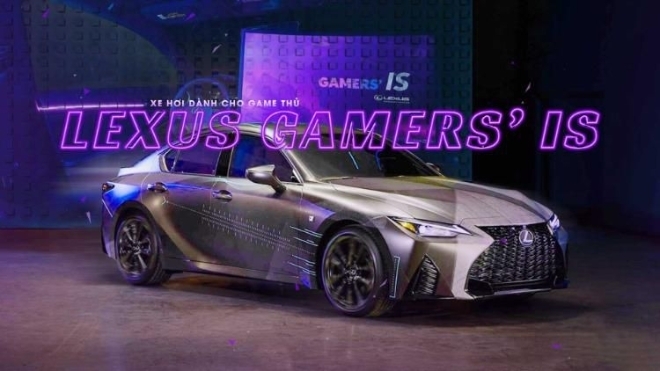Lexus Gamers’ IS: Xe hơi dành cho game thủ
