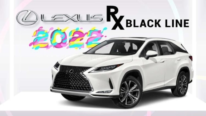 Lexus RX Black Line 2022 được ra mắt, giới hạn 2.500 chiếc
