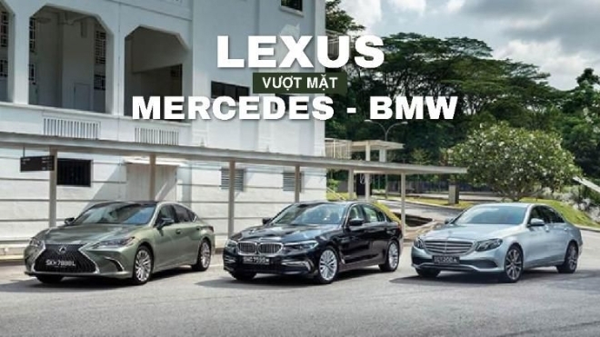 Lexus đứng đầu thị trường xe sang, vượt mặt Mercedes và BMW 