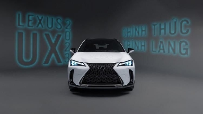 Lexus UX 2023 chính thức trình làng, an toàn và mạnh mẽ hơn