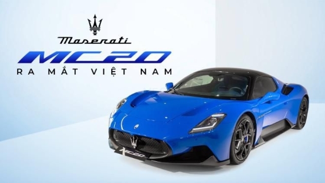 Maserati MC20 ra mắt Việt Nam: Giá khởi điểm 16 tỷ đồng, ngang tầm McLaren Artura và GT