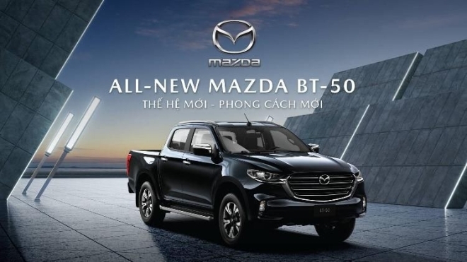 Mazda BT-50 2021 xuất hiện trên trang chủ của hãng, ngày ra mắt không còn xa