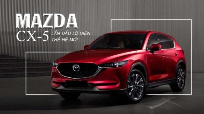 Mazda CX-5 thế hệ mới lần đầu lộ diện