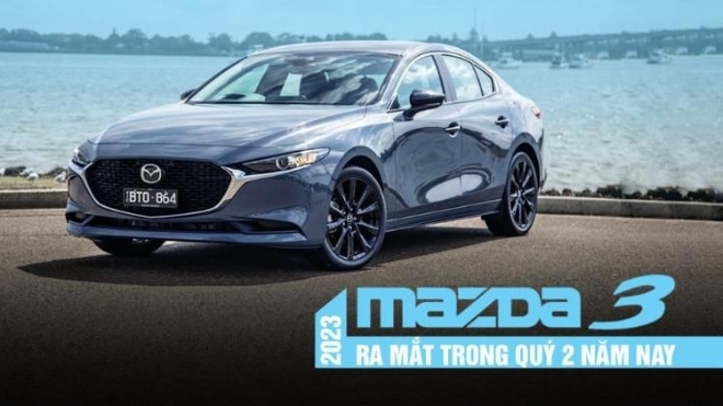 Mazda3 2023 ra mắt trong quý 2 năm nay: Chỉ có màn hình lớn hơn và bổ sung màu sơn mới