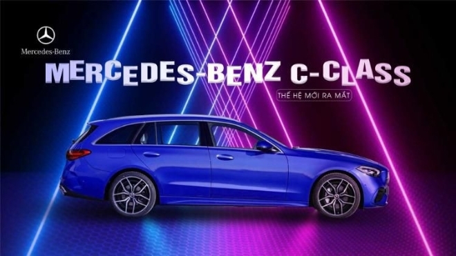 Mercedes-Benz C-Class thế hệ mới ra mắt: Hiện đại, thể thao, sang trọng