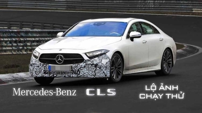 Mercedes-Benz CLS-Class lộ ảnh chạy thử nghiệm, xuất hiện một số chi tiết nâng cấp